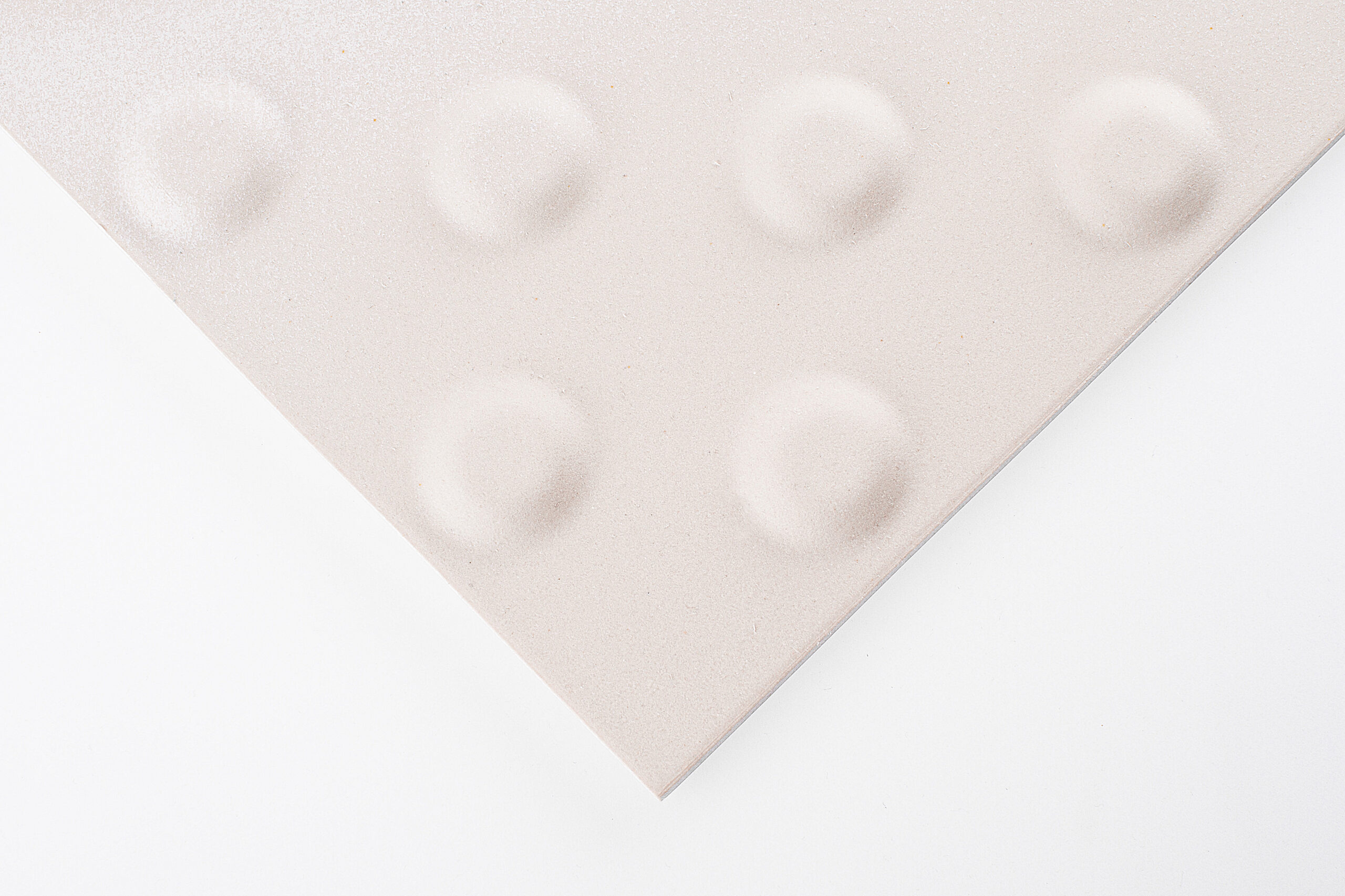 Tactile ceramic tile TGSI 303 white 2