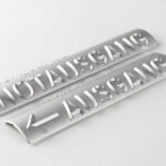 Braille Handrail Sign BS 104