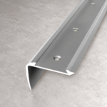 Profile 33702 - Aluminium Stair Nosing with PVC Insert