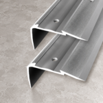 Profile 33706 - Aluminium Stair Nosing with PVC Insert