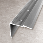 Profile 33708N - Aluminium Stair Nosing with PVC Insert