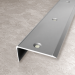 Profile 33714 - Aluminium Stair Nosing with PVC Insert